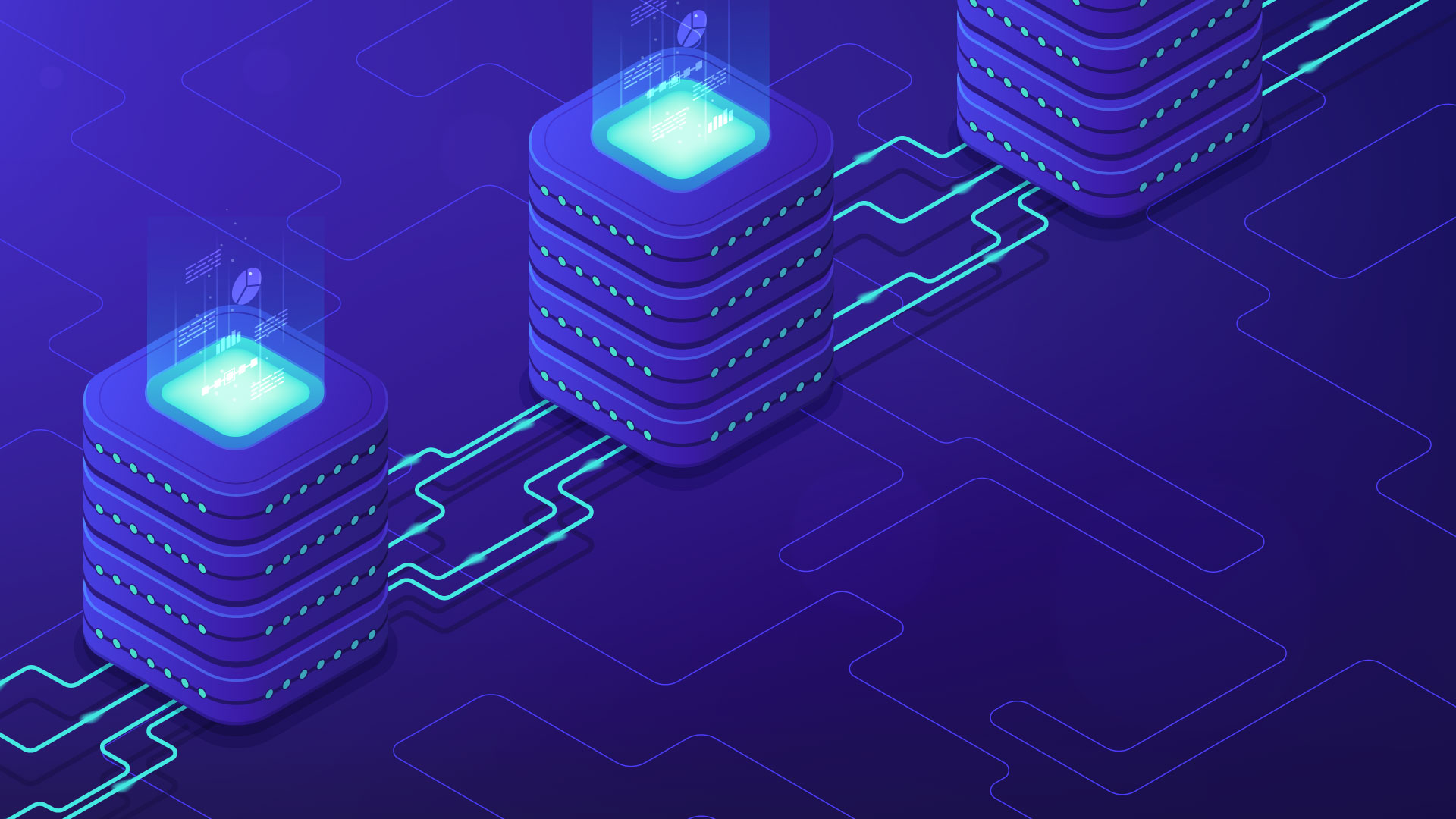 A vector illustration Building Streaming Data Pipelines